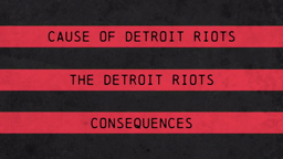 Detroit Race Riots