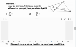chap4 Propriété de Thales (2) démontrer parallèles