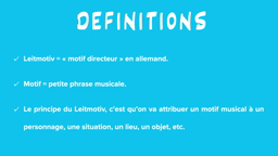 Le leitmotif