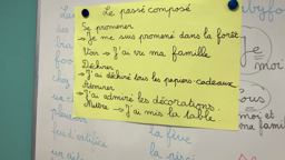Bilan séance 2 raconter ses vacances
