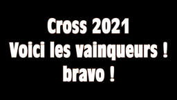 CROSS 2022 MEDAILLES