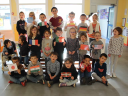 Semaine des Langues chez les MS-GS du Petit Prince à St Renan - classe de Delphine