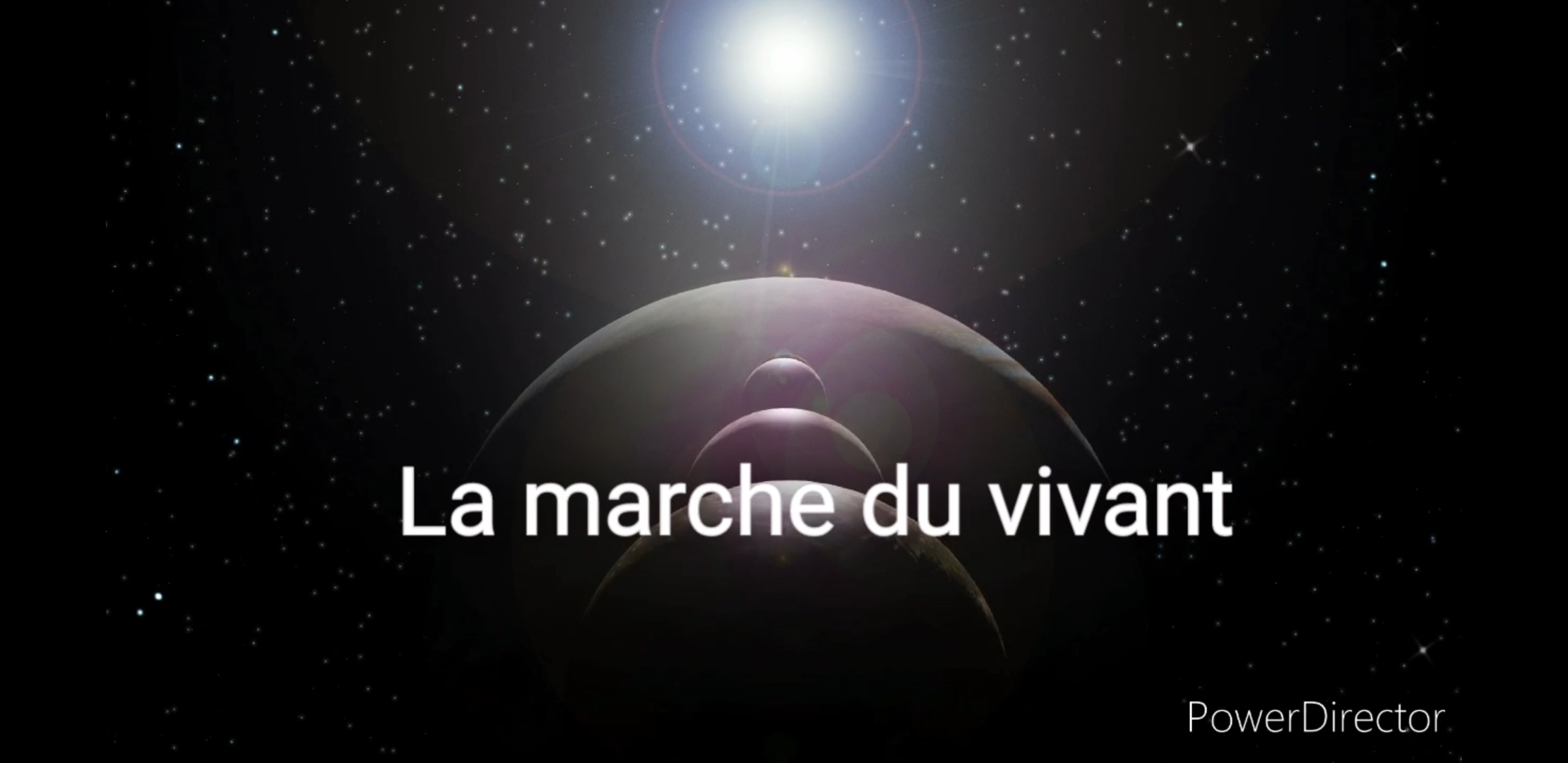 La marche du vivant