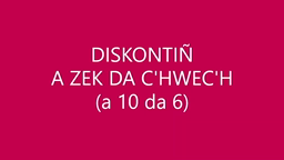Diskoñtiñ a 10 da 6