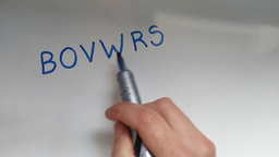 écrire les lettres b v et o en cursive