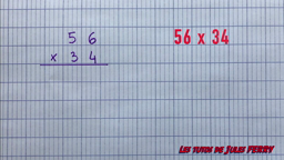 multiplication à 2 chiffres