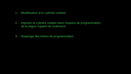 modélisation d'une bague support pour roulement