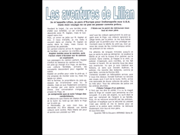 Les aventures  de Lilian de Quentin Fer et Elouann Armand 5B
