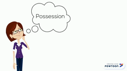 Le génitif anglais (notion de possession).