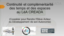 Développement de l'autonomie au collège