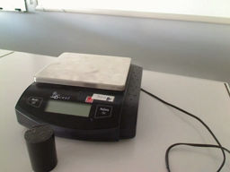 Mesure de la masse d'un solide