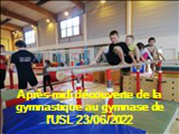 APRES MIDI DECOUVERTE DE LA GYM ECOLE HENRI MATISSE 