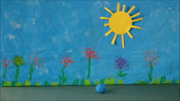 Petit Bleu et petit Jaune en stop motion