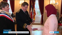 FR3 Alsace 19/20  Cérémonie de naturalisation à la préfecture de Colmar, 12 juin 2020