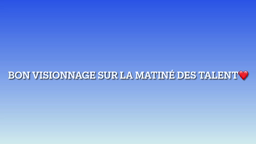 Matinée talents