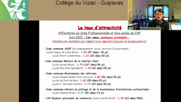 Information à l'orientation post 3EME 2022