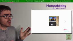 Transformations de plan: homothéties