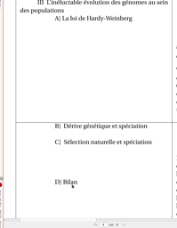 Bilan génétique