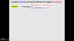 American or English?
