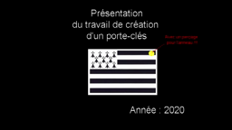 La création d'un porte-clés