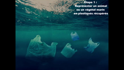 Arts en plastiques pour l'océan