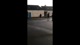 Temps libre sur la cour