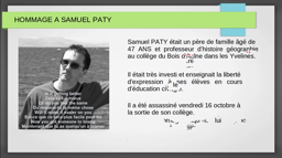 Hommage à Samuel Paty