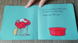 Au bain petit lapin (par Anouk)