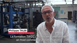 "Froid et climatisation" une formation avec un job à la clé !