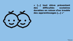 5. Le plan d'accompagnement personalisé (PAP)
