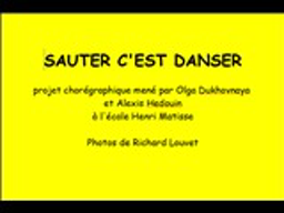 SAUTER C'EST DANSER