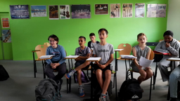 3ème couplet de la chanson 5ème C - Concours de l'appel des pôles 2022 - Collège Les Gayeulles RENNES