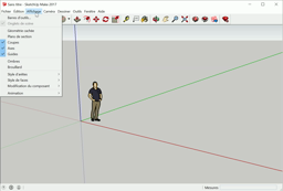Utiliser le logiciel Sketchup Make 2017