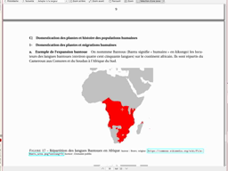 Domestication des plantes et populations humaines