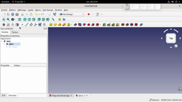 Freccad Modelisation d'un skim