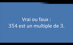3007 - Arithmétique équation
