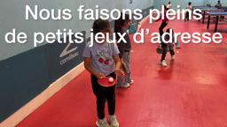 découverte tennis de table