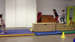 Saut : jaune 