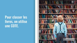 Le classement des livres de FICTION au CDI