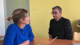 Yves et Caroline 2 professeurs d'EPS 