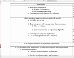 bilan - techniques moderne séquençage