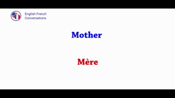 The family, vocabulary.