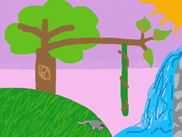 Jardin animé