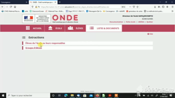 Récupération des adresses mail des parents depuis ONDE