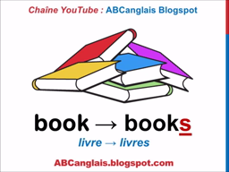 Le pluriel des noms anglais (français/anglais)
