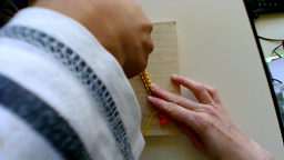 Vidéo tuto fin  bracelet en paracorde