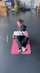 Abdos avec altères 
