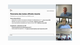Actualité R2025 en mathématiques au lycée_Partie1