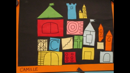 Les châteaux (collage)