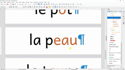 Créer des (images) étiquettes mots avec LibreOffice, LireCouleur à utiliser au TNI ou pour impression papier